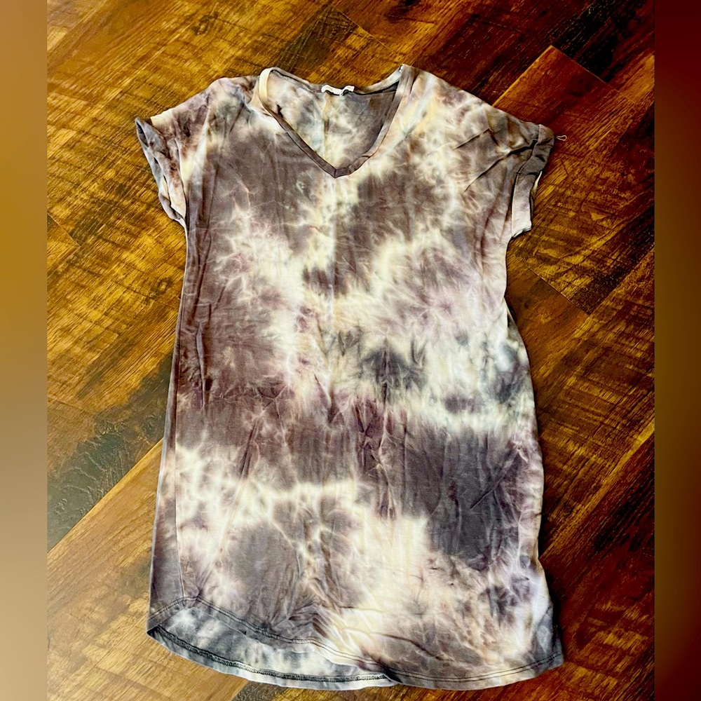 Tye Dye Shirt Dress
